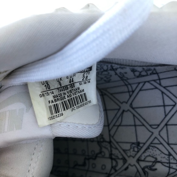 Nike Air Force 1 Elite All Star QS White 744308-100 Men's Shoes Size 10 - Picture 5 of 8